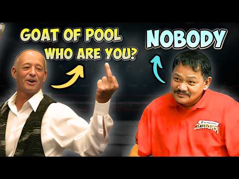 Видео: Очень уверенный в себе ИГРОК думает, что у него было преимущество над 51-летним ЭФРЕНОМ РЕЙЕСОМ