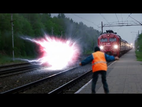 Видео: Шаровые Молнии и Невероятные Удары, Снятые На Камеру