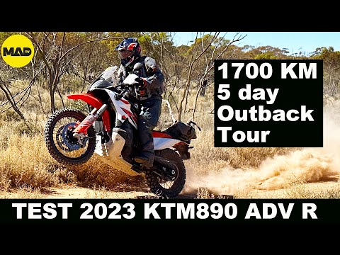 Видео: Тестовый обзор | 2023 KTM890 Adventure R - Австралийская глубинка