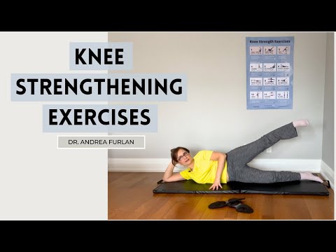 Видео: Упражнения для укрепления коленей дома