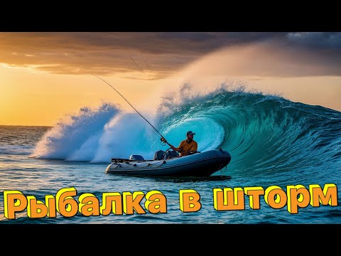 Видео: Рыбалка на водохранилище по большой волне.
