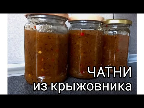 Видео: Чатни из крыжовника - ягодный кисло-сладкий соус к мясу и курице