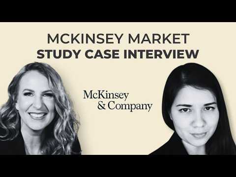 Видео: Пример интервью с McKinsey — исследование рынка