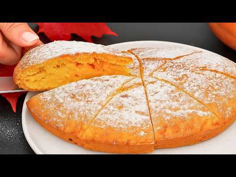 Видео: 🔥Тыквенный пирог за 5 минут, который тает во рту! Быстро и просто!