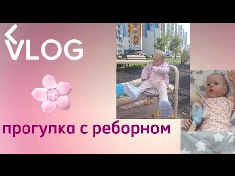 Видео: Влог/день  с реборном/прогулка с реборном/💗🌸