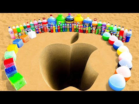 Видео: Эксперимент: Большое извержение зубной пасты из шариков Orbeez, Воздушные шарики Coca-Cola, Газир...