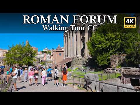 Видео: 🇮🇹 Исследуйте Римский Форум в Риме | 4K пеший тур