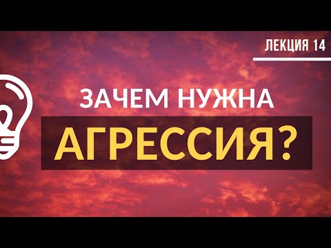 Видео: Психология эмоций. Чем полезна агрессия? / Лекция №14 (полностью)