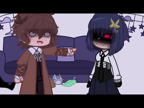 Видео: Бсд/Пм- игра в мафию ~{ меме}/[ гача ]_~The hanni~_. #соукоку #soukoku#gacha#tiktok