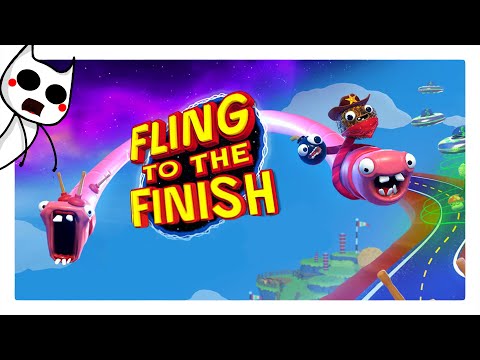 Видео: ДИКО УГАРНАЯ ИНДЮШАТИНА С ДРУЗЬЯМИ - Fling to the Finish (УГАР, КООПЕРАТИВ)