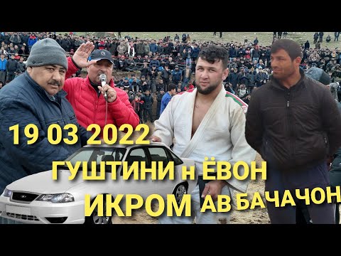 Видео: #4 ГУШТИН НАВ ДАР ЁВОН Д БОГ   19 03 2022 ИКРОМ ВА БАЧАЧОН 😭😭😭😭🚘🚘🚘
