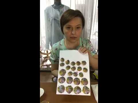 Видео: Прямой эфир 10 июня 2017 - цветы из ткани