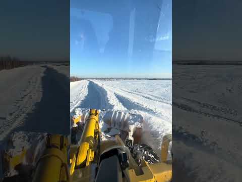 Видео: Чистка дорог Амкодор боковой отвал