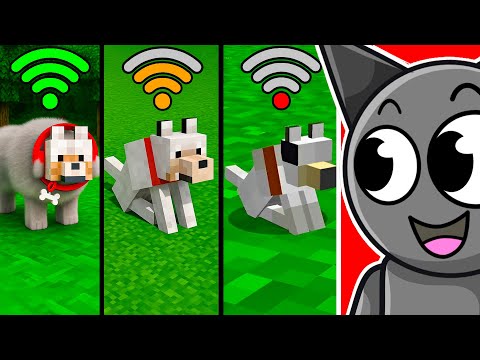 Видео: Minecraft с другим WiFi будет похож на…