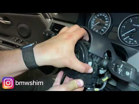 Видео: Замена шлейфа руля BMW E90