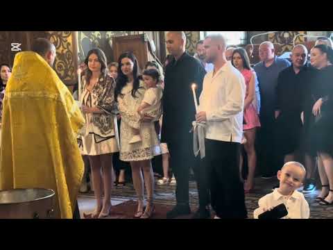 Видео: Тържество/Давид 1 годинка/Свето кръщение