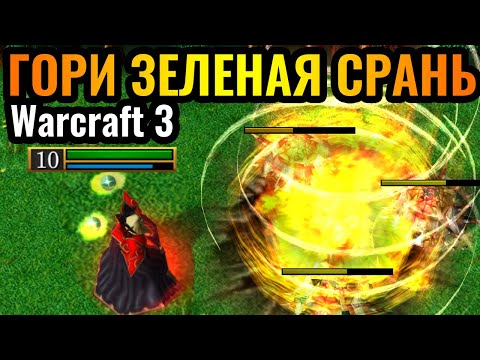 Видео: ОН ПРЕВРАЩАЕТ ЖИЗНЬ ОРКОВ В АД: Маг Крови первым героем против Орды в Warcraft 3 Reforged