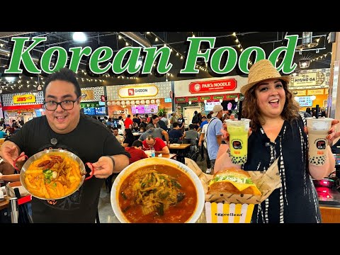 Видео: Обзор и экскурсия по фуд-корту H Mart Orlando | Пробуем уникальные блюда корейской кухни!