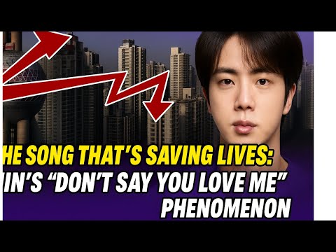 Видео: Песня, которая спасает жизни: феномен Джина из BTS «Don’t Say You Love Me»