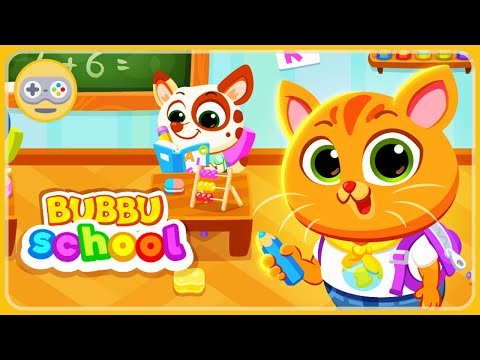 Видео: Котик Бубу Игра Школа питомцев Bubbu School