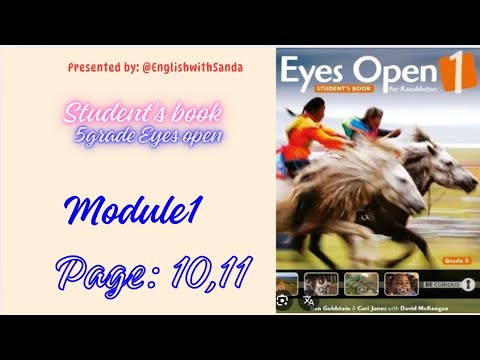 Видео: Ағылшын 5 сынып 10 11 бет айс опен eyes open 5 grade 10 11 pages 5 сынып агылшын айс опен жауаптары