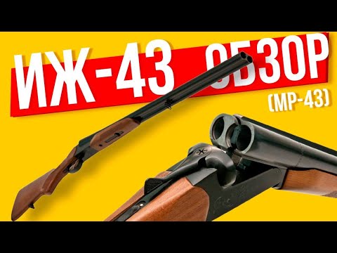 Видео: ИЖ-43 (МР-43) ОБЗОР на популярное двуствольное ружье