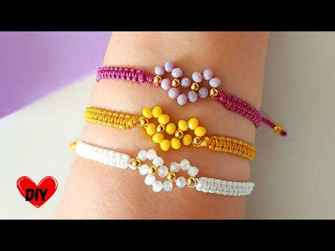 Видео: ❤️ Браслет-сердце из нитей и кристаллов Учись и НАЧНИ с уникальным дизайном браслета из нити