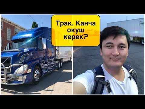 Видео: Америкада трак (фура) айдаш үчүн эмнелер керек? Адилет Айтикеев жооп берет || Америка