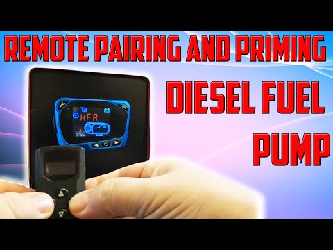 Видео: Сопряжение пульта дистанционного управления с контроллером дизельного обогревателя BLUE и насосом...