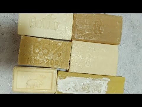 Видео: Asmr cutting dry soap, carving soap, relax video, резка сухого мыла, релакс видео, асмр мыло, хозики