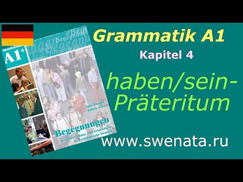 Видео: A1 Haben/Sein im Präteritum /#немецкийязык | Begegnungen A1 I Grammatik  A1