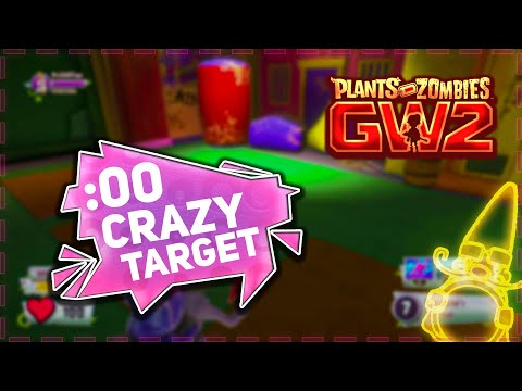 Видео: PvZ GW2 | Получение :00 секунд в Crazy Targets