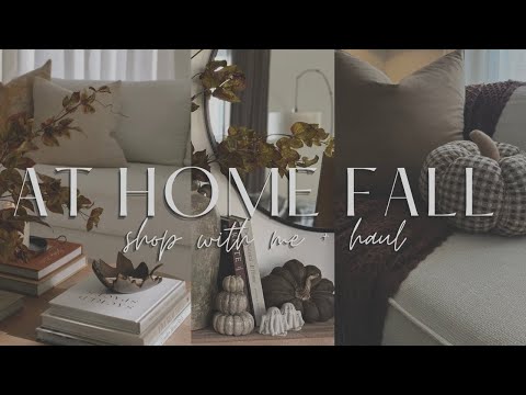 Видео: Осенний шопинг для домашнего декора в At Home + Осенний декор 2025 🍂