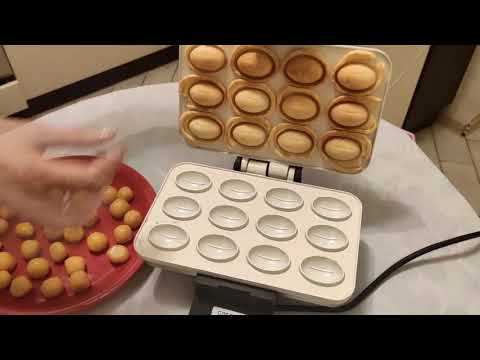 Видео: Орешки со сгущенкой в электроорешнице "Сластёна"