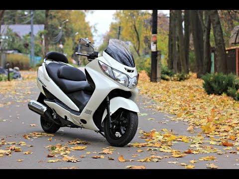 Видео: Полный обзор Suzuki Skywave 400 CK43A