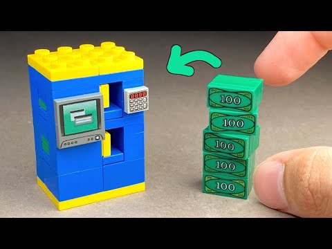 Видео: Как сделать Банкомат-Сейф из Лего