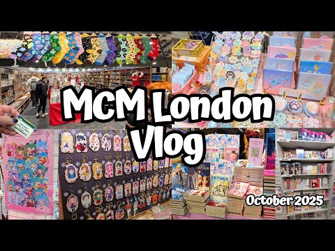 Видео: Видеоблог MCM Comic Con в октябре 2025 года ✨ Аллея художников и магазин манги в Forbidden Planet 🤗
