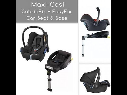 Видео: Подробный обзор автолюльки Maxi Cosi Cabriofix и базы Maxi Cosi EasyFix