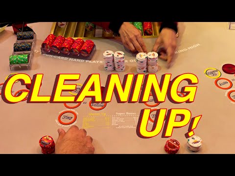 Видео: УБОРКА CRAZY 4 POKER!!!!