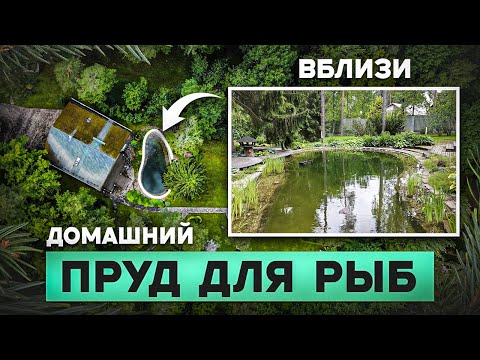 Видео: Пруд для рыбы: обзор спустя 4 года после реконструкции