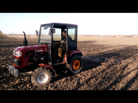 Видео: Shifeng sf - 240 Боронування поля після оранки.