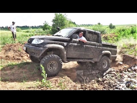 Видео: Едем на водопады. Триал и горы, грязи нет. УАЗ, УАЗ Патриот пикап, Нива.