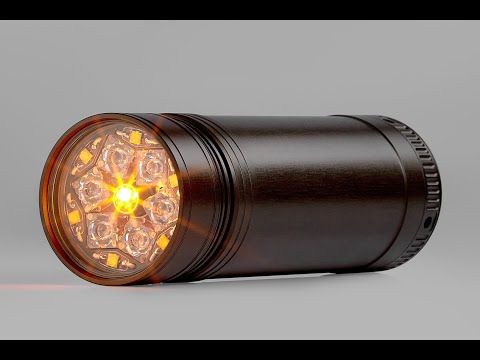 Видео: Подводный фонарь HunterProLight-4 Pulsar V2