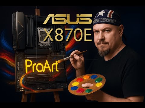Видео: Asus ProArt X870E-CREATOR WIFI — Полный Обзор и Сборка ПК для Креаторов