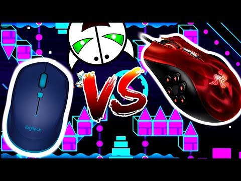 Видео: КАК МЫШКА ВЛИЯЕТ НА ИГРУ? Дешевая мышка vs дорогая! Эксперимент! Geometry Dash [102]