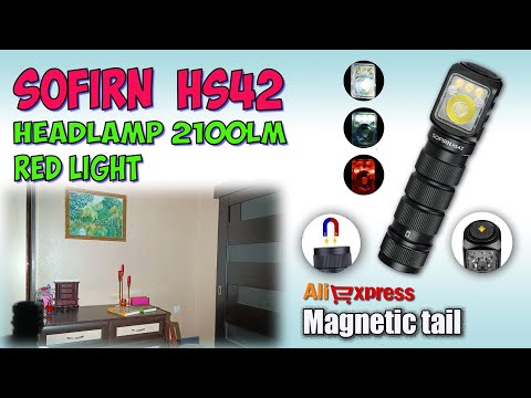 Видео: SOFIRN HS42 Headlamp 2100lm ♦ Обзор, замеры, ночные тесты. Full  review.