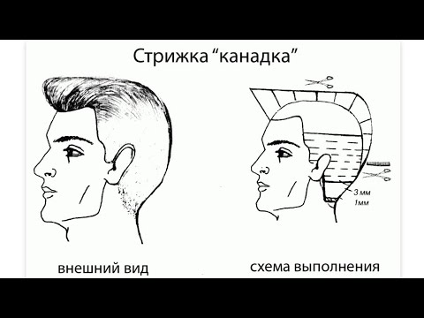 Видео: Стрижка канадка, мужская стрижка, how to do great cut 3 simple steps men's haircut