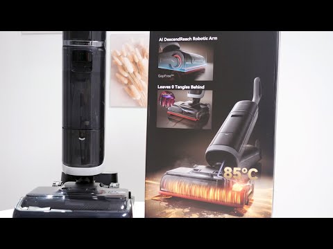 Видео: DREAME H15 PRO HEAT - ЧИСТИТ ПОЛ ГОРЯЧЕЙ ВОДОЙ и имеет роботизированную шторку