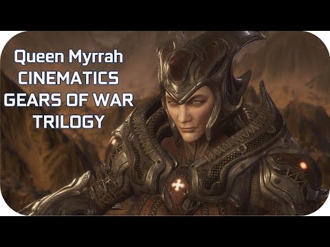 Видео: История королевы Мирры. Все сцены в играх Gears of War.