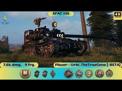 Видео: SFAC 105💥ВЗЯВ КОЛОБКА👍 І ПРОВІВ МАЙСТЕР-КЛАС ПО СТРІЛЬБІ ДУПЛЕТОМ☝️#wotua #worldoftanks #replaywot